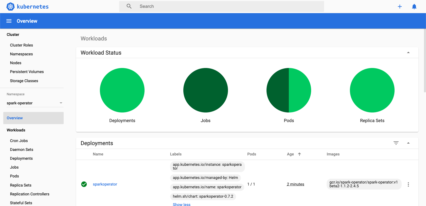 spark-operator-k8s-dashboard